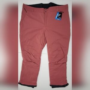 Columbia Womens Backslope III Insulated WW5937-679 Pink Pants Sz 2X Regular New